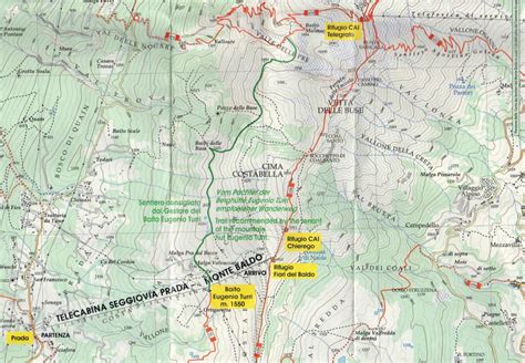 Telegrafo (Punta) da Prada Alta, anello dalla Val di Fies  